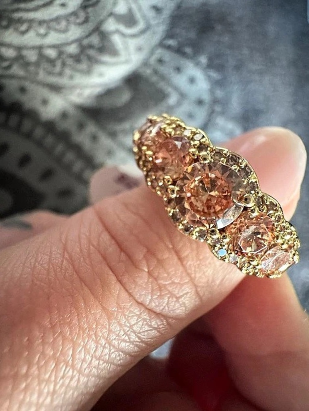 Bomb Party OG Ring “At The Ritz” Ring Size 9
